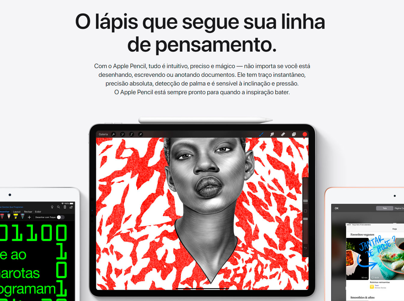 Apple Pencil (2ª geração) iPad Pro - MU8F2BZ/A